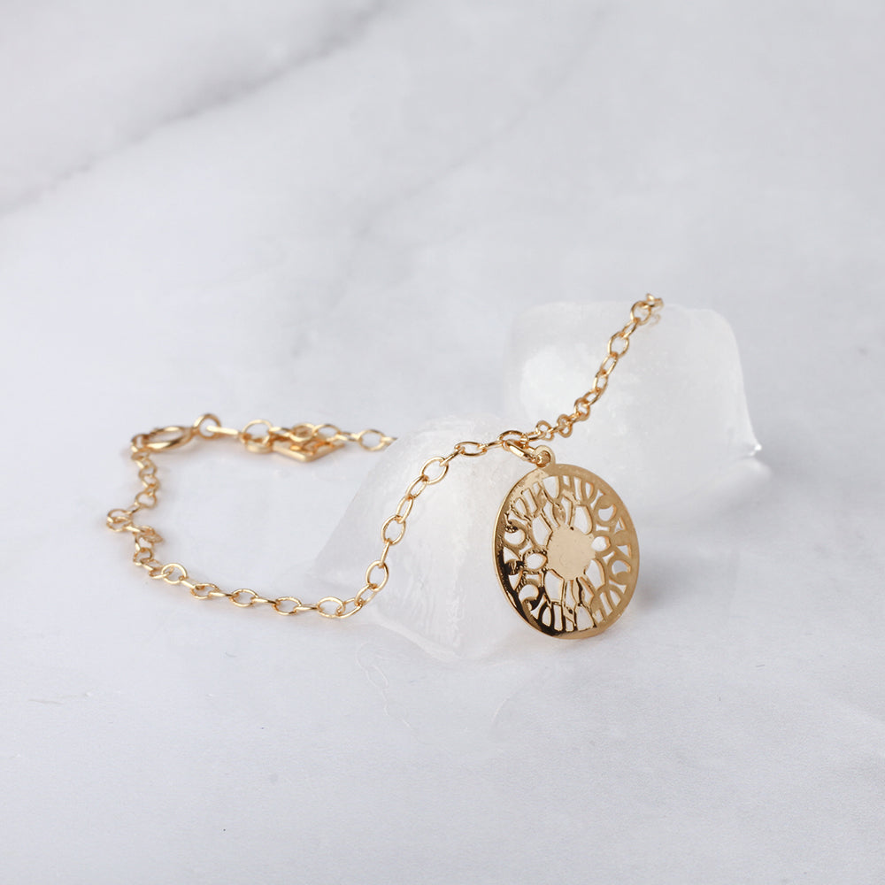 Pulsera Raíces de plata
