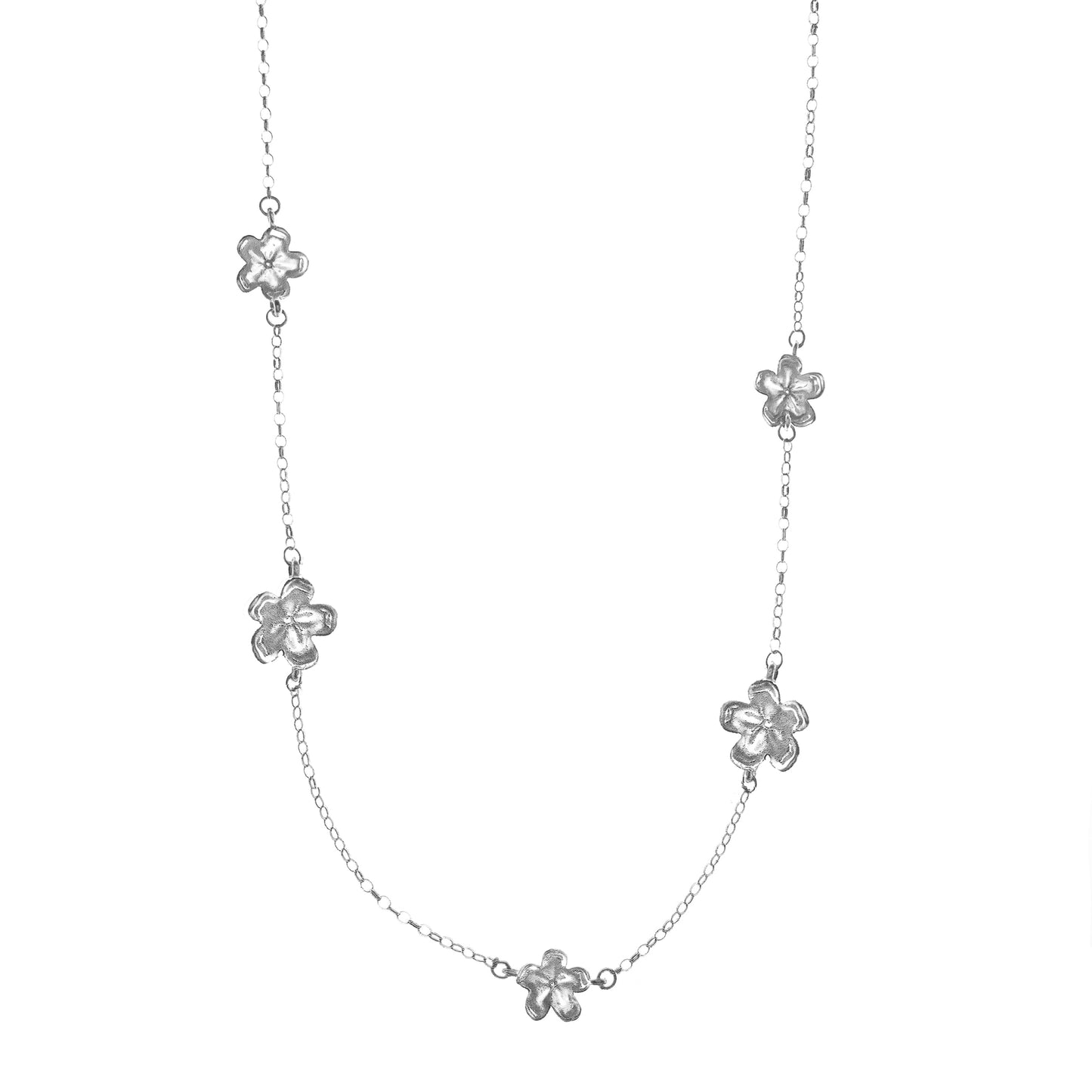 Collar Floral largo