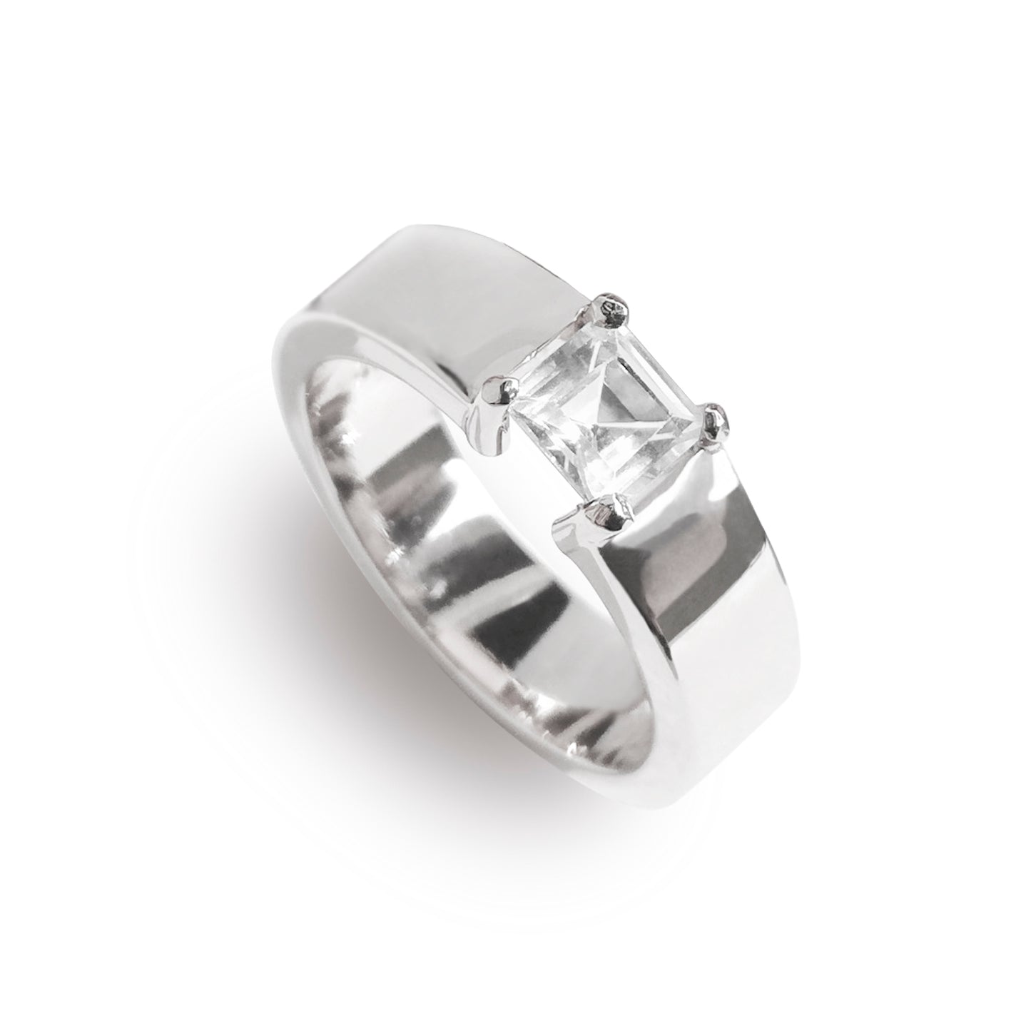Anillo Azafrán con zirconia
