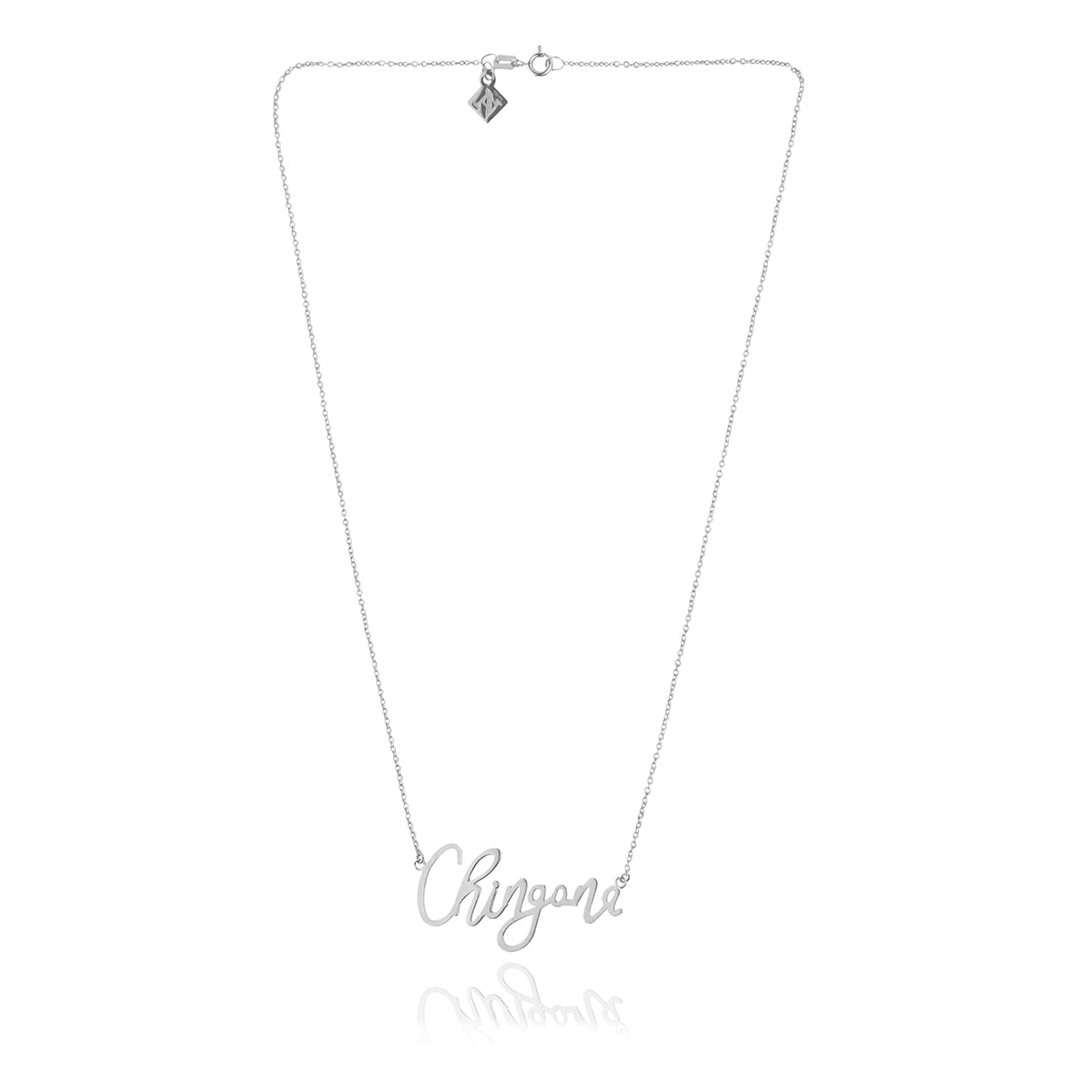 Collar Chingona de plata