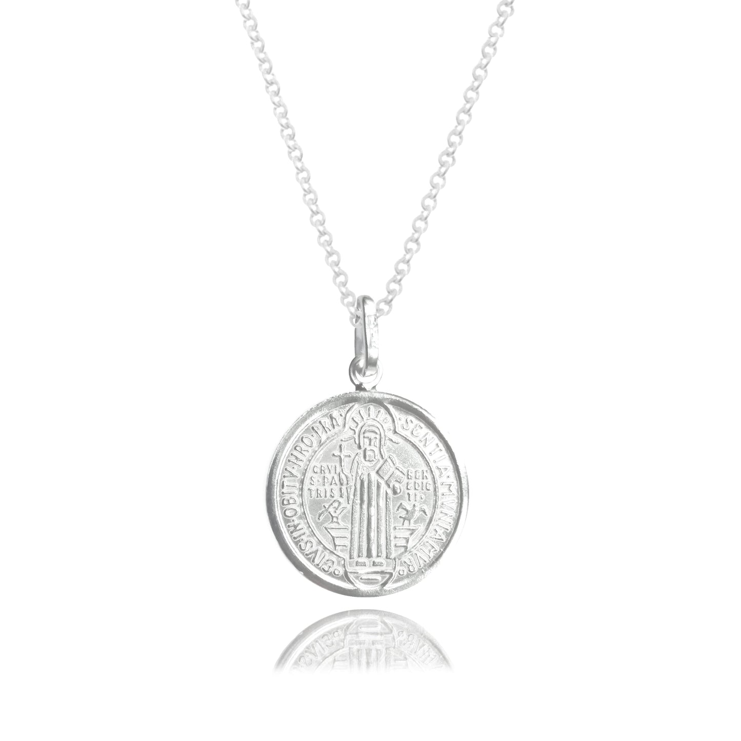 Medalla San Benito plata