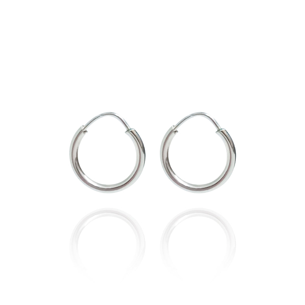 Arracadas Básicas mini de plata