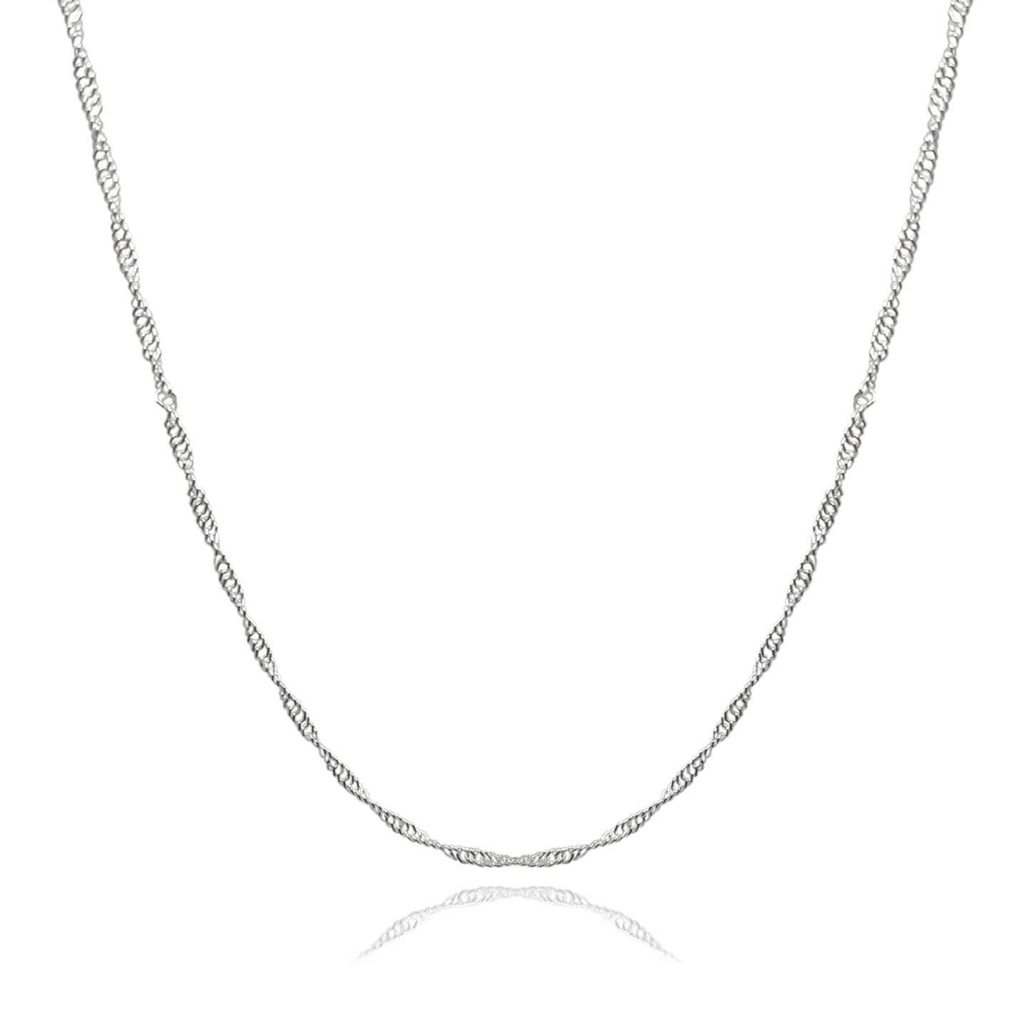 Collar de cadena torcida