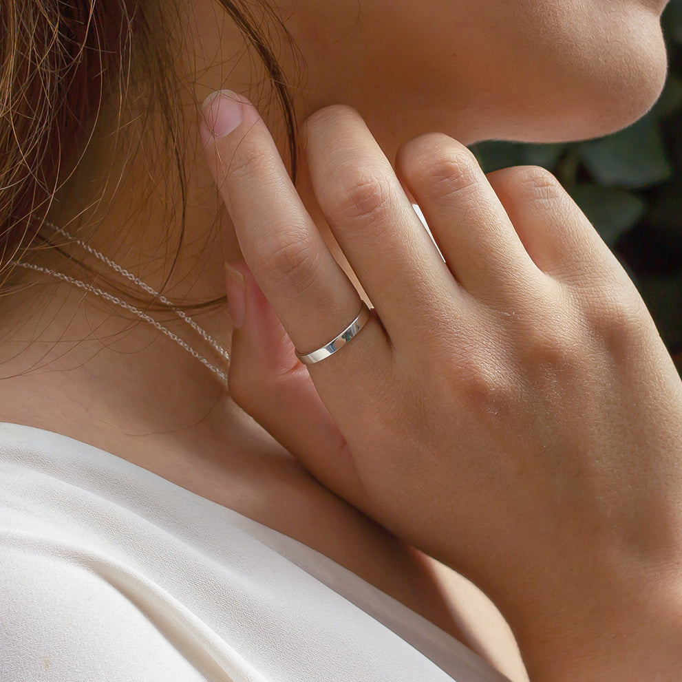 Anillo Básico de plata