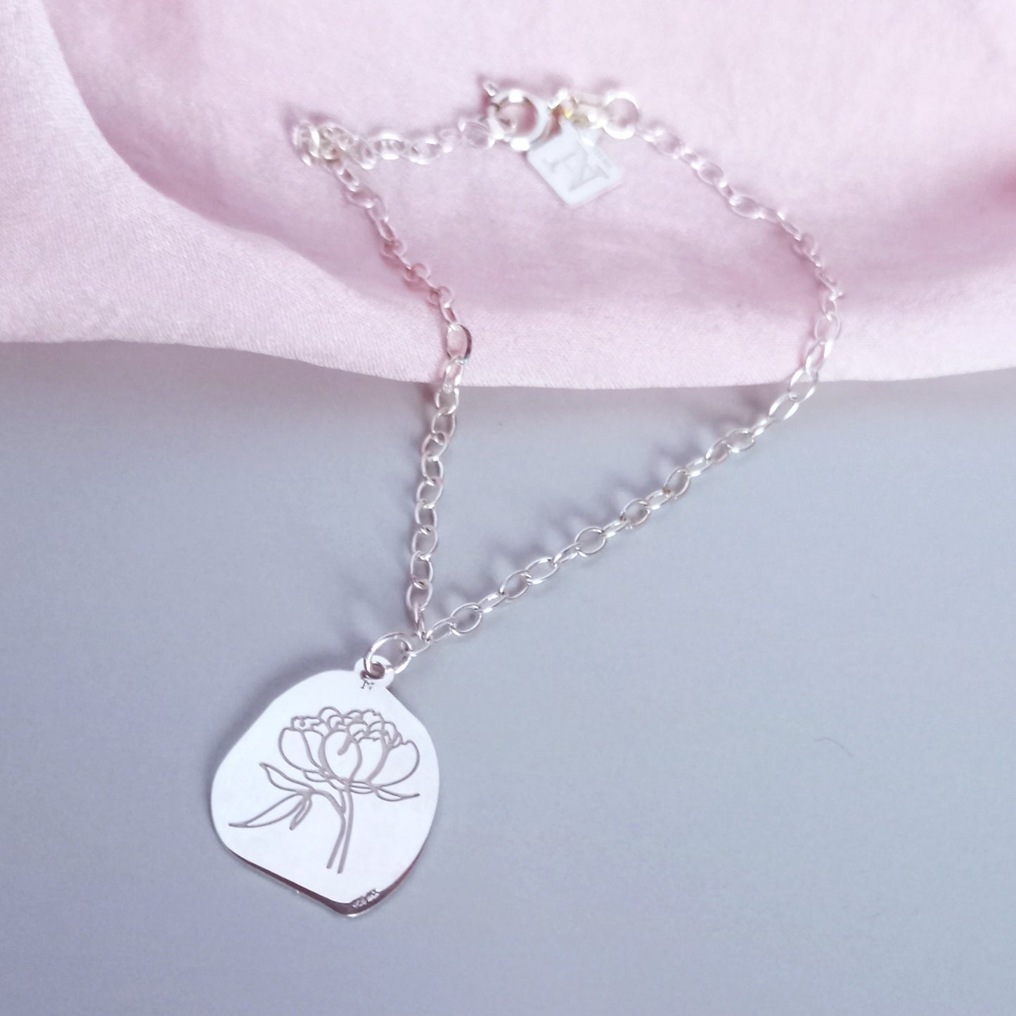 Pulsera peonía Amor Natural