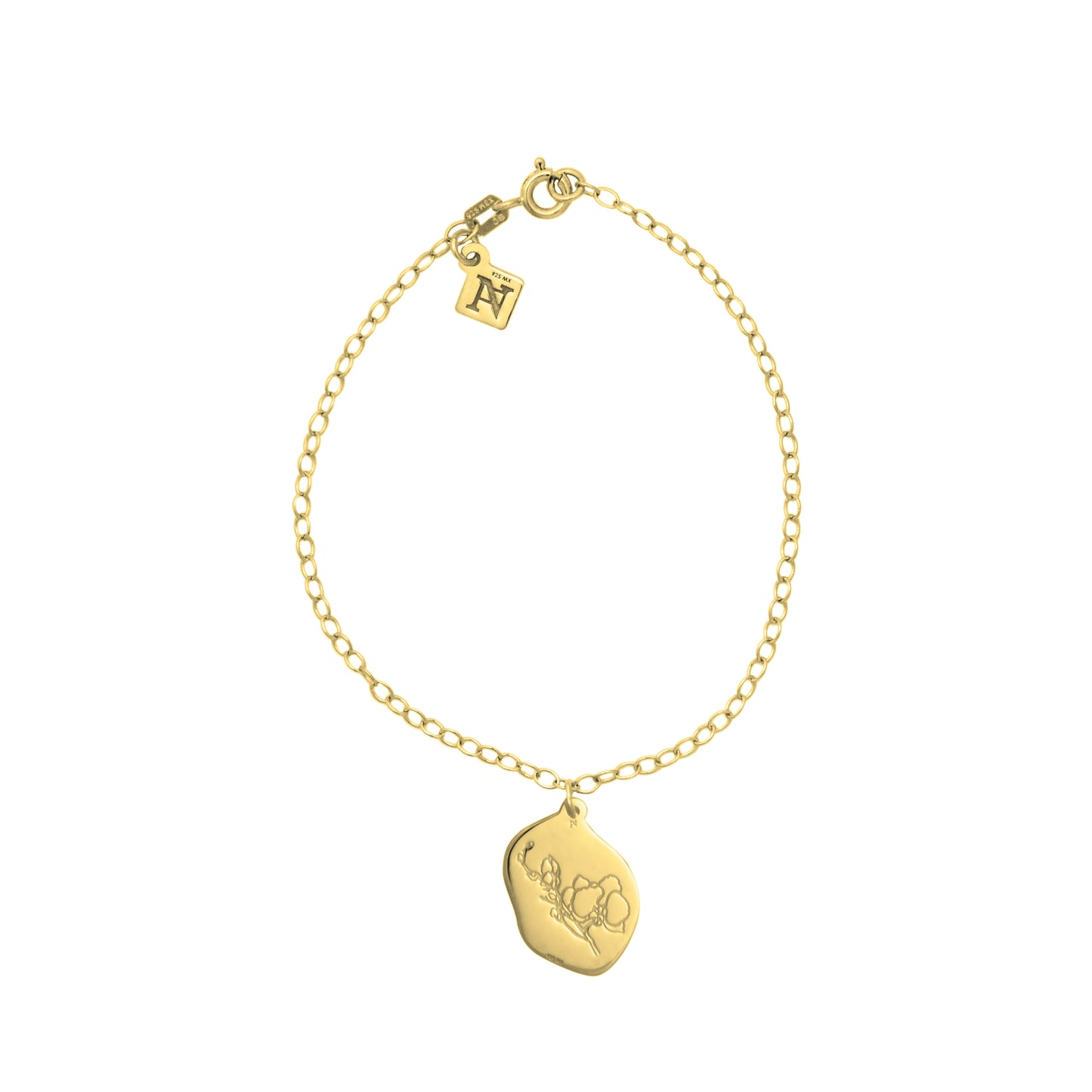 Pulsera orquídea Amor Natural
