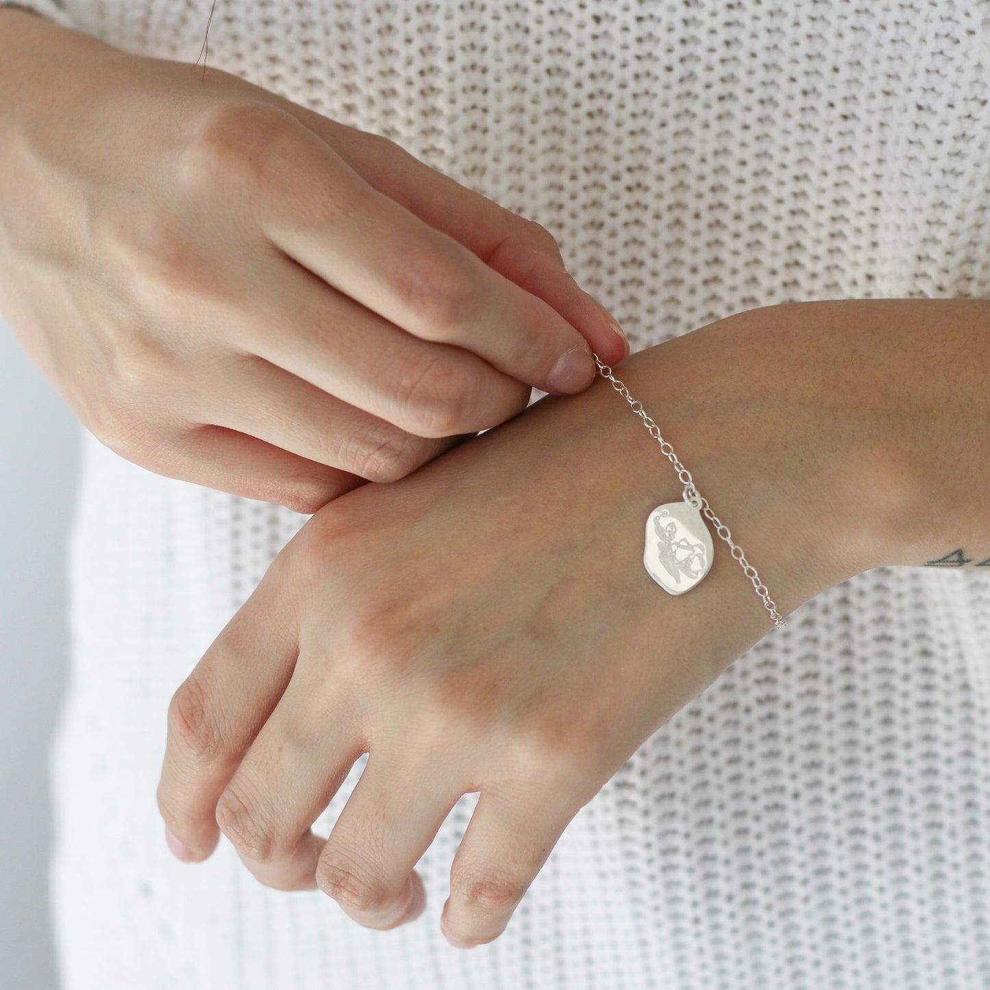 Pulsera orquídea Amor Natural
