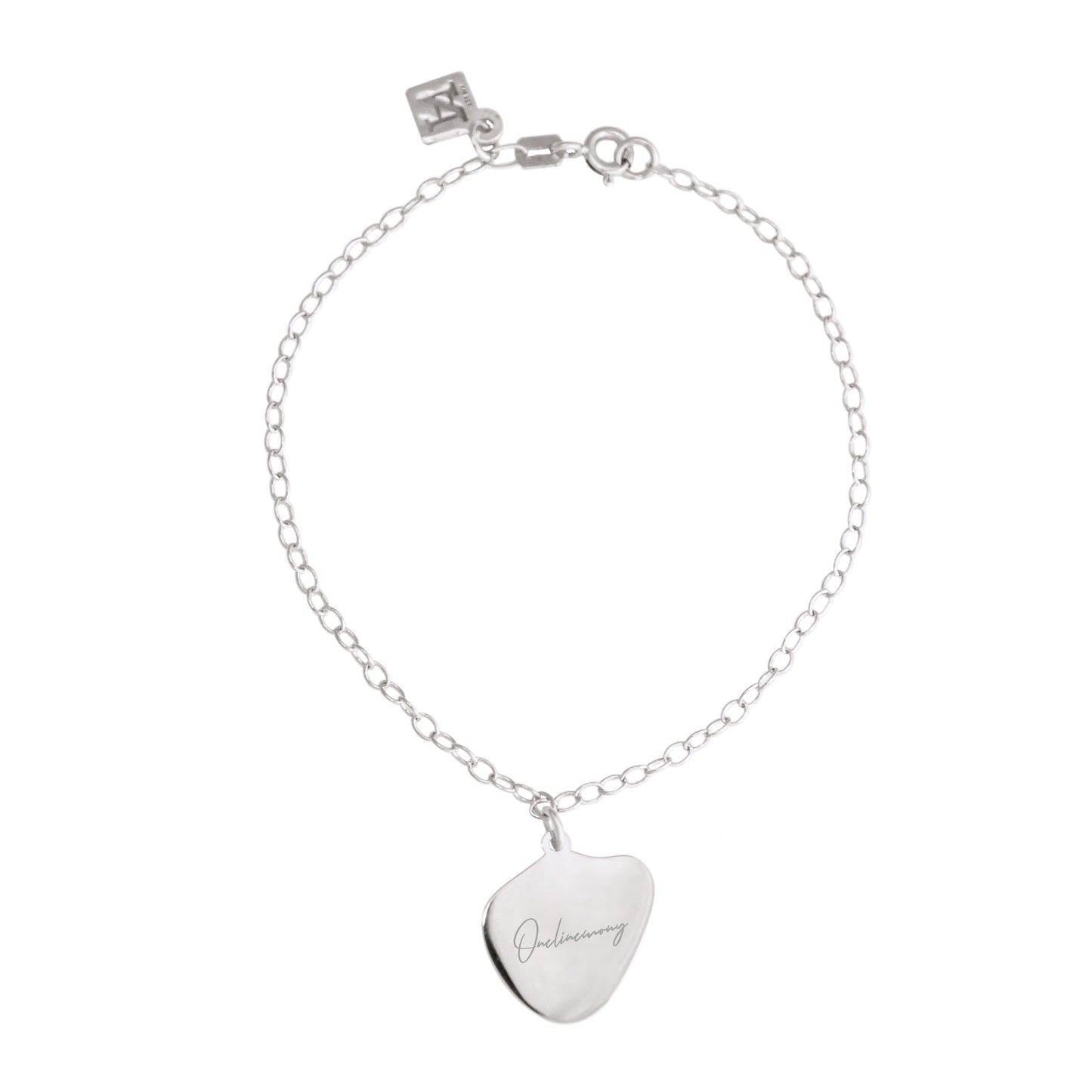 Pulsera colibrí Amor Natural de plata