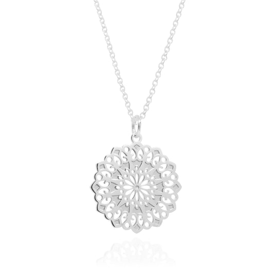 Dije Gerbera de plata