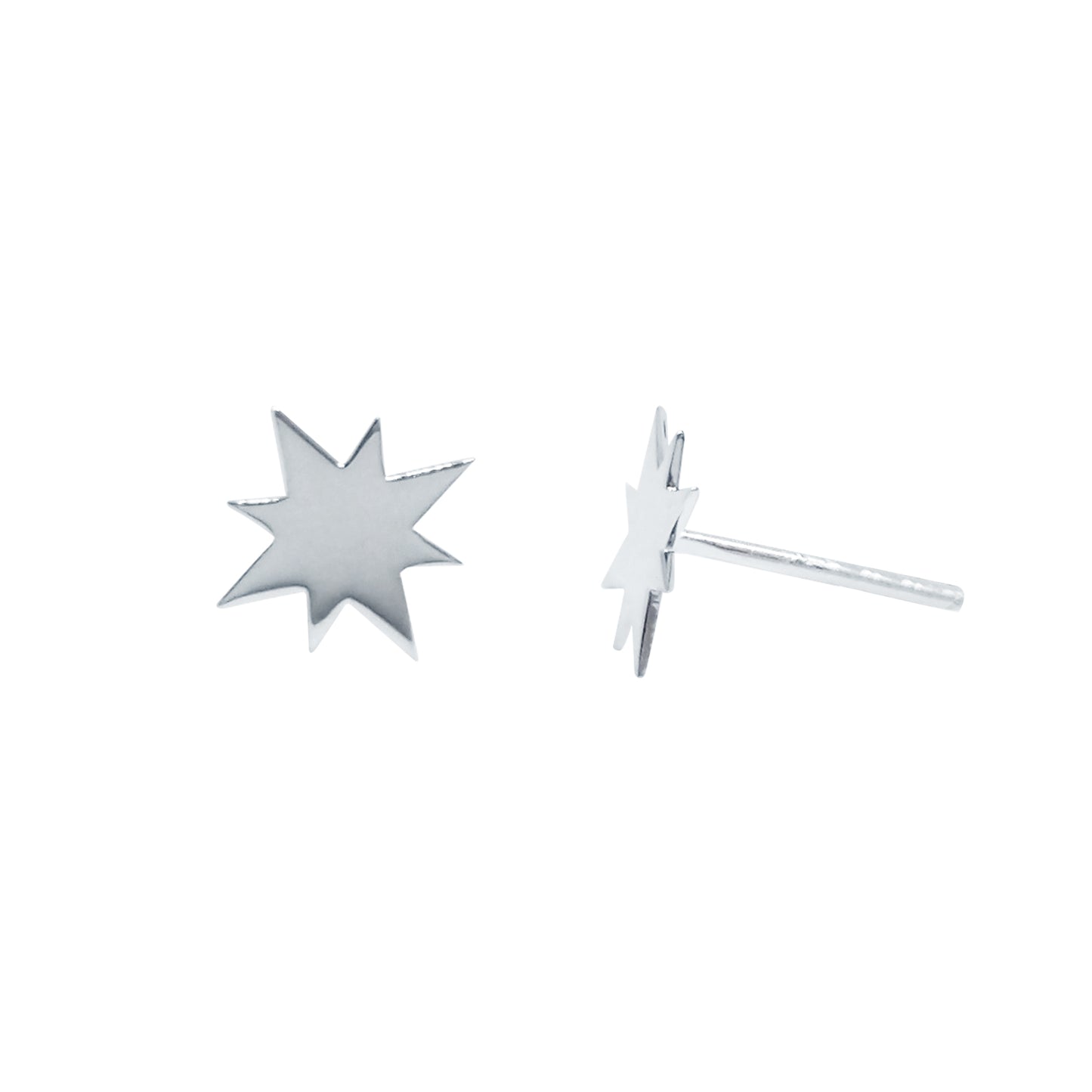 Broqueles estrella Astros de plata