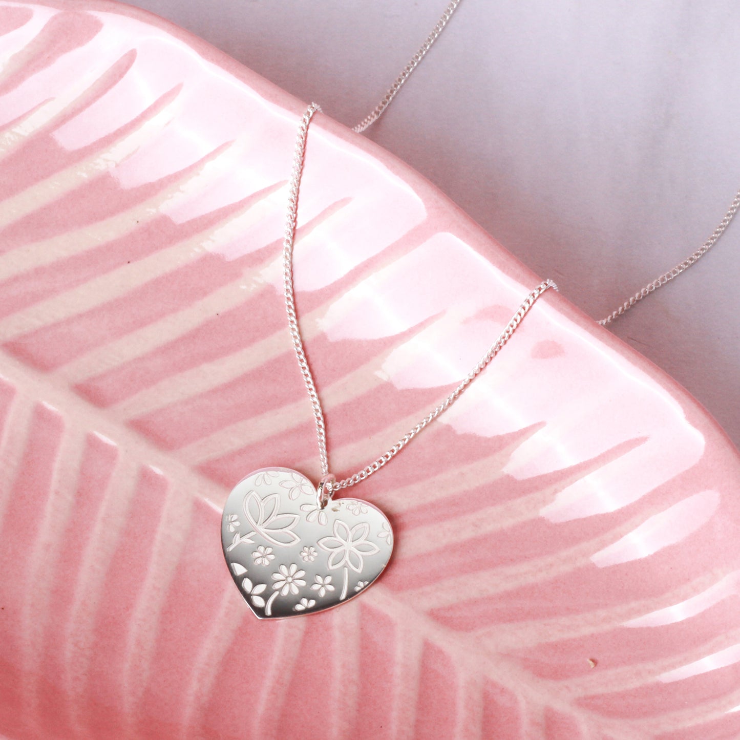 Dije corazón Querer de plata