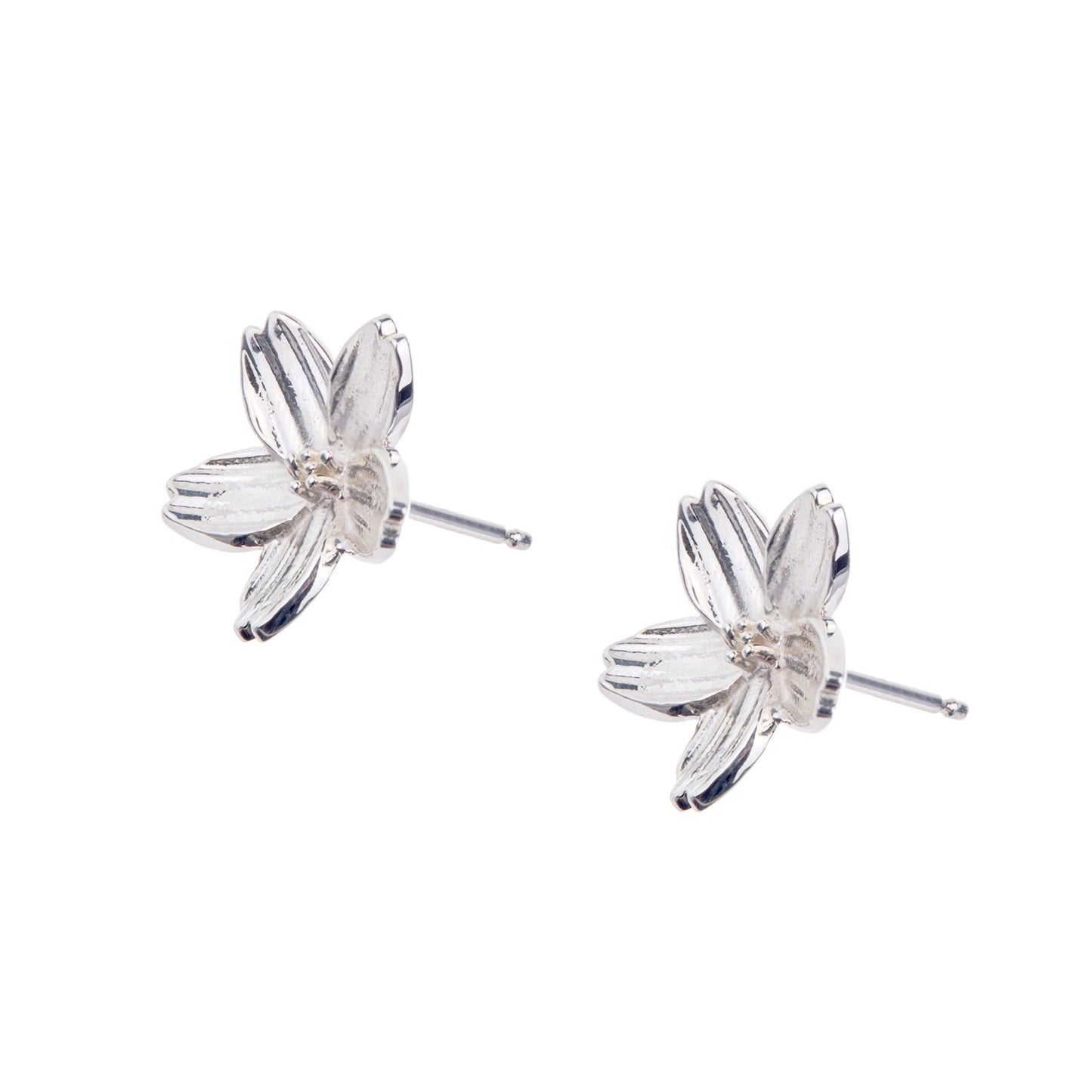 Broquel Flor de Cerezo de plata