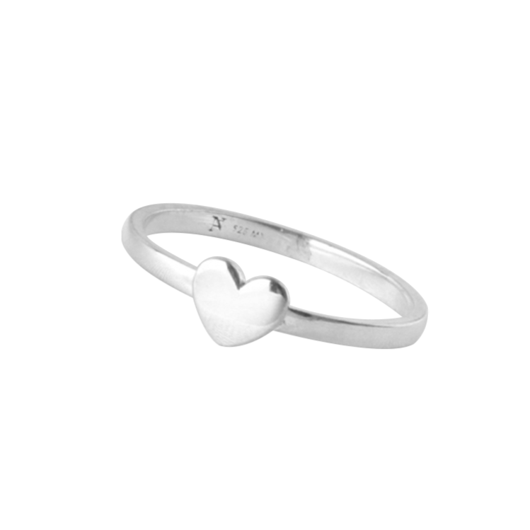 Anillo corazón Amore de plata