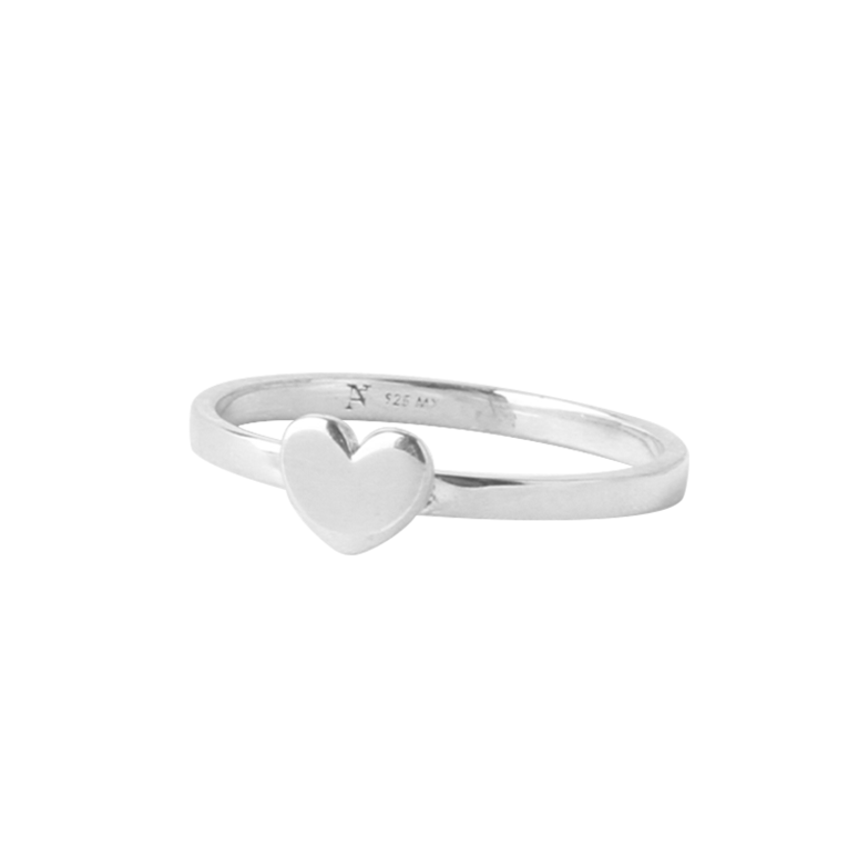 Anillo corazón Amore de plata