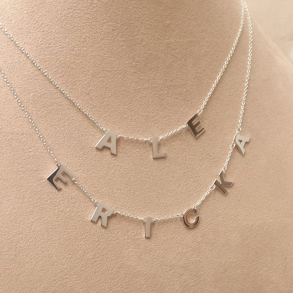 Collar Alma de nombre con 3 a 5 letras