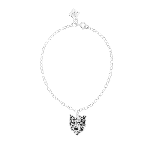 Pulsera de cadena con charm Mascota personalizado