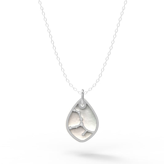 Dije Constelación zodiaco Virgo de plata