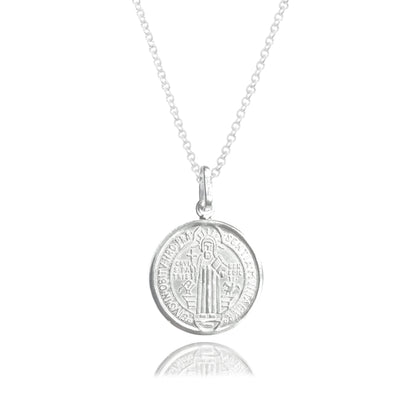 Medalla San Benito plata