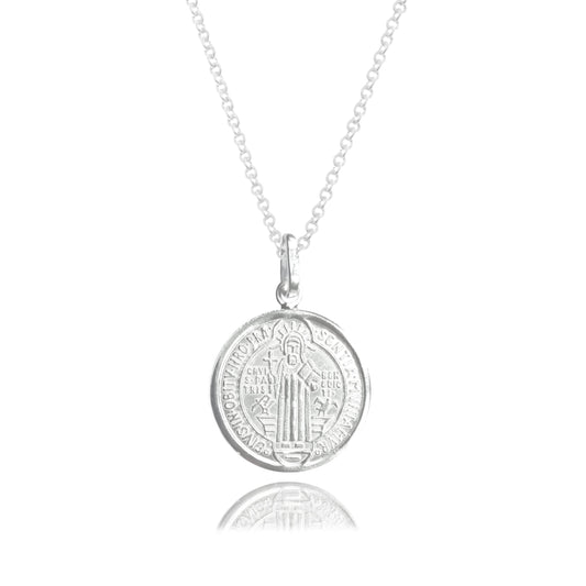 Medalla San Benito plata