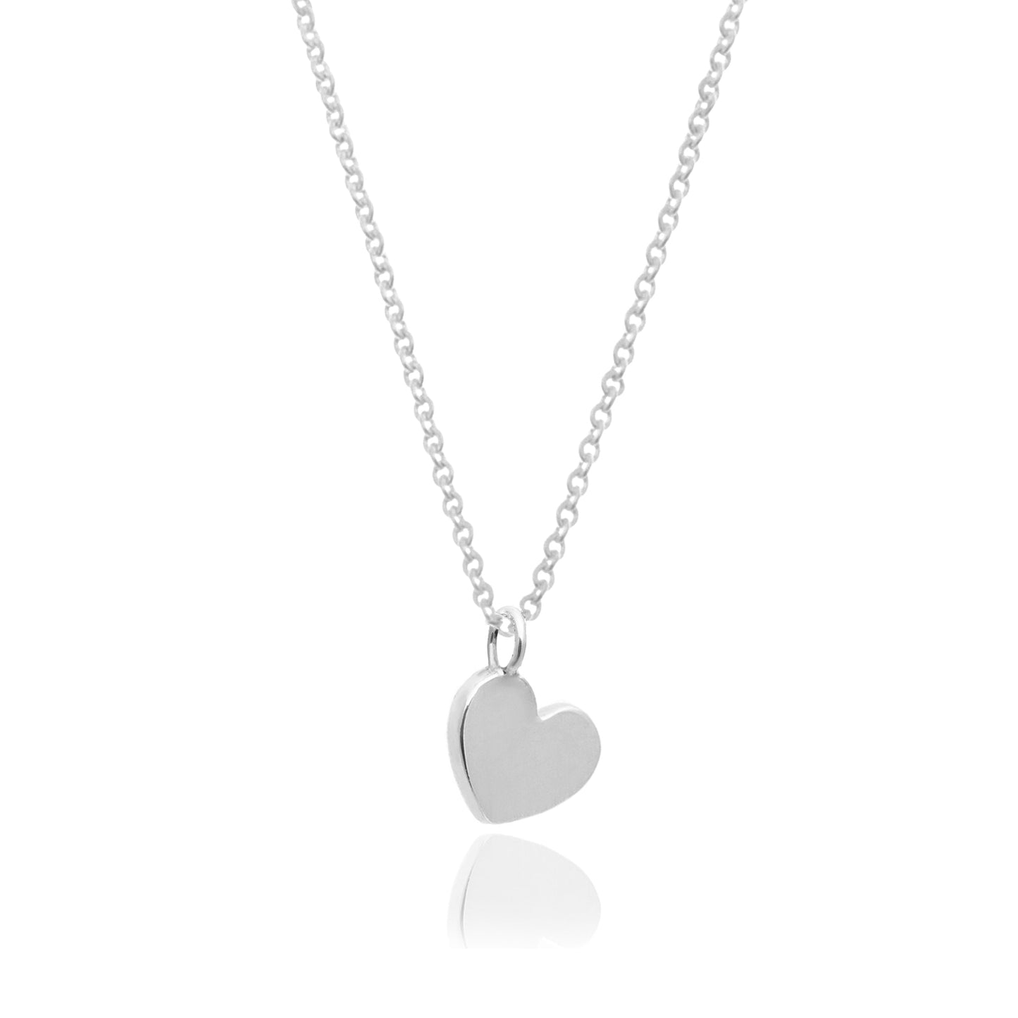 Dije corazón Amore plata