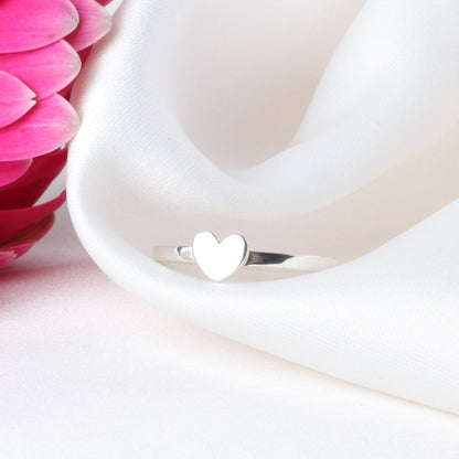 Anillo corazón Amore plata