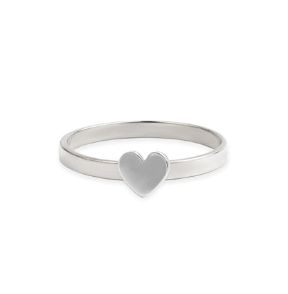 Anillo corazón Amore plata