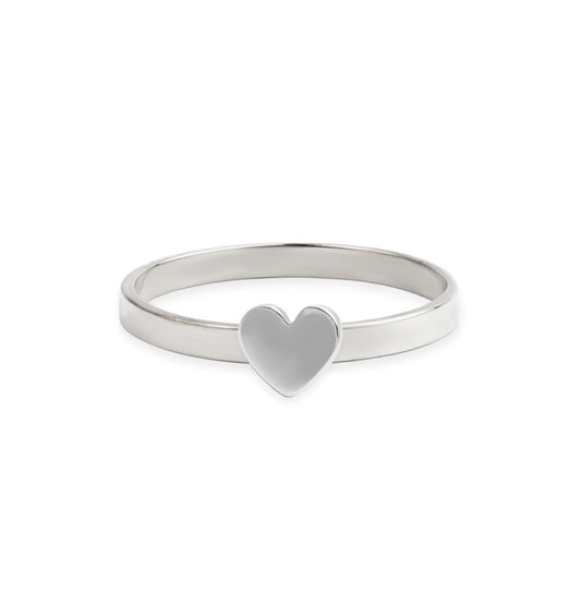 Anillo corazón Amore plata