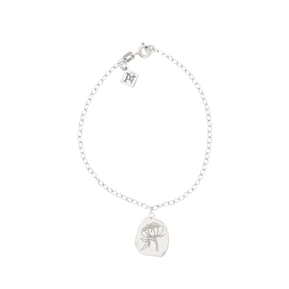Pulsera peonía Amor Natural